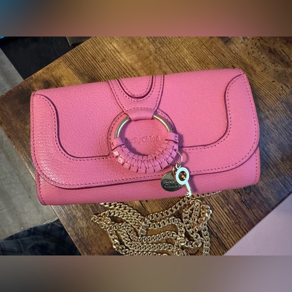 See By Chloe pink crossbody/shoulder bag - Picture 1 of 9